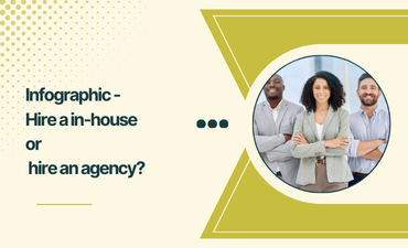 Infographic - Hire a in-house or hire an agency?