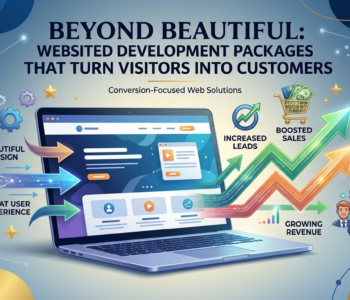 Website Development Packages by Uniqwebtech showcasing responsive web design, lead generation, and business growth solutions.